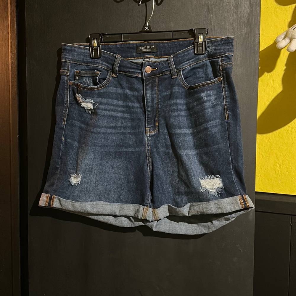 Judy Blue jean shorts sz 2X - Picture 2 of 5